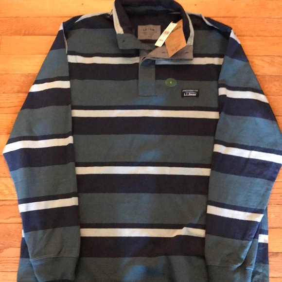 انسجام جير لعق ll bean rugby shirt 